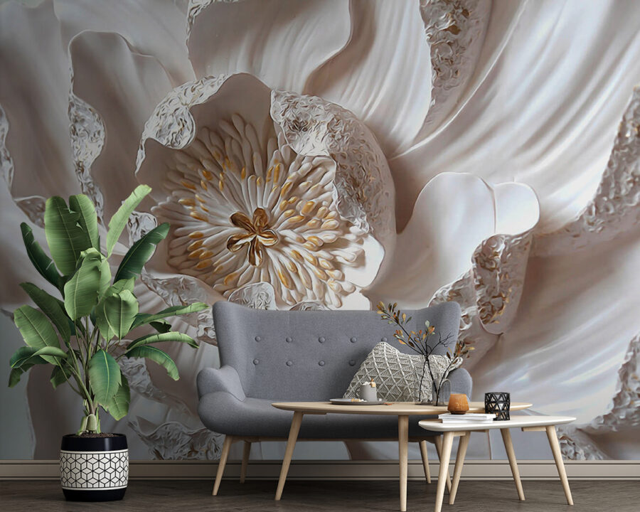 Delicate petals in soft hues