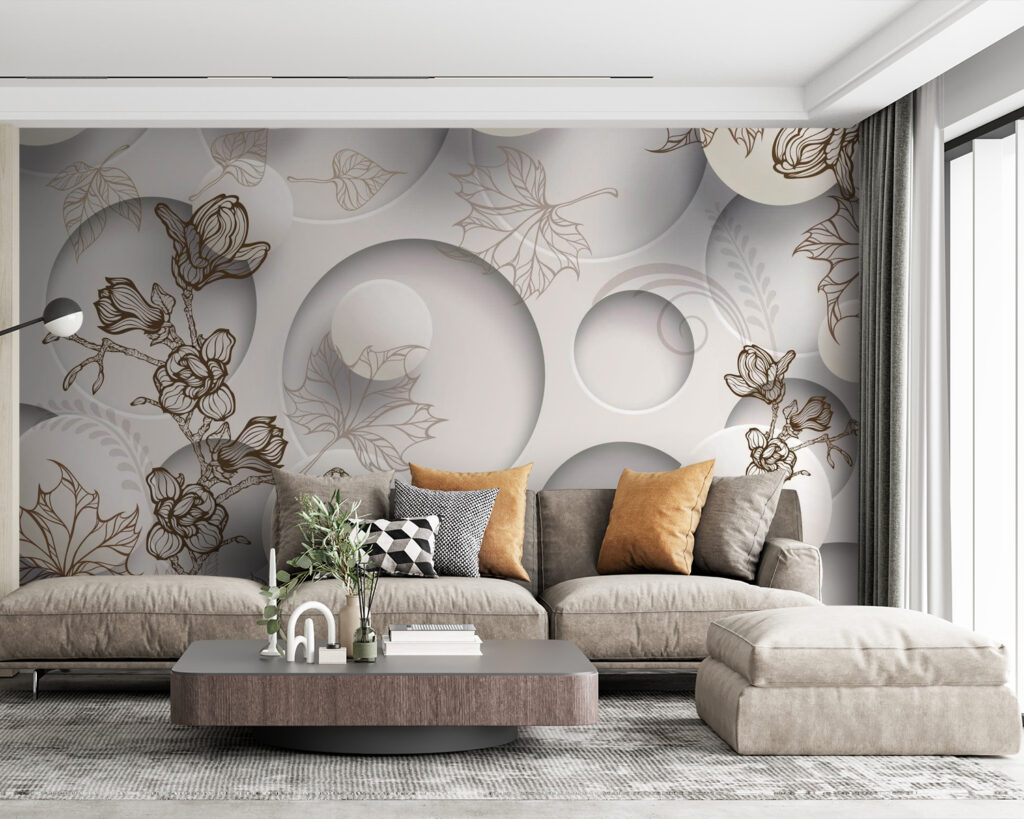 u40267pig63m 1024x819 - Wallpaper with circles and flowers - tegory