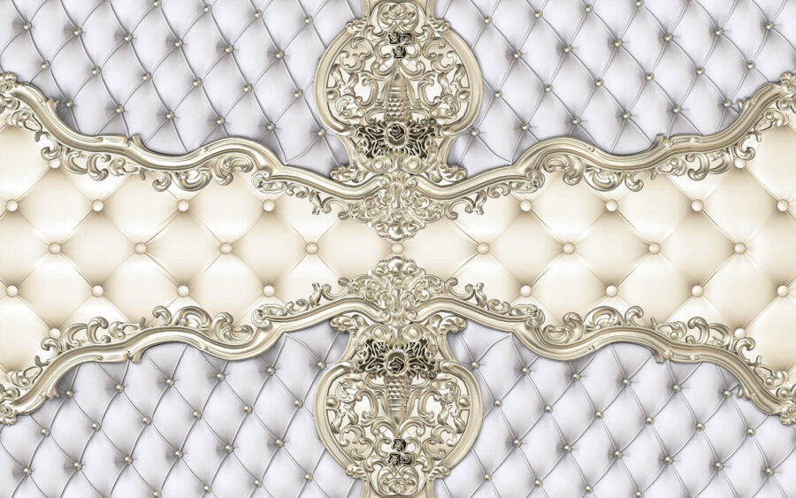 Wall murals Elegant textures in soft hues - Image 2