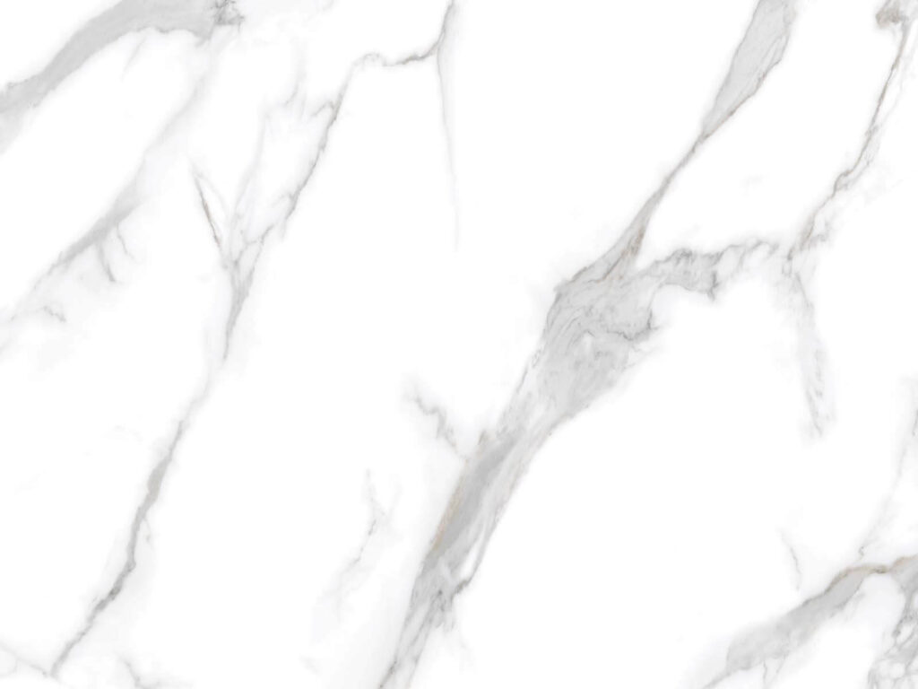 White marble surface with black veins White marble surface with black veins