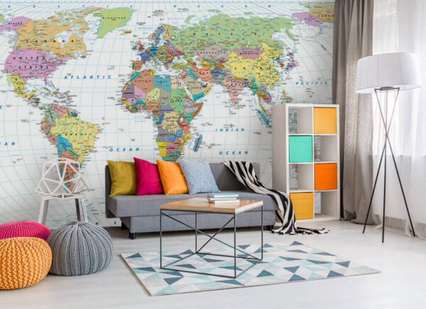 Map of the world Map of the world
