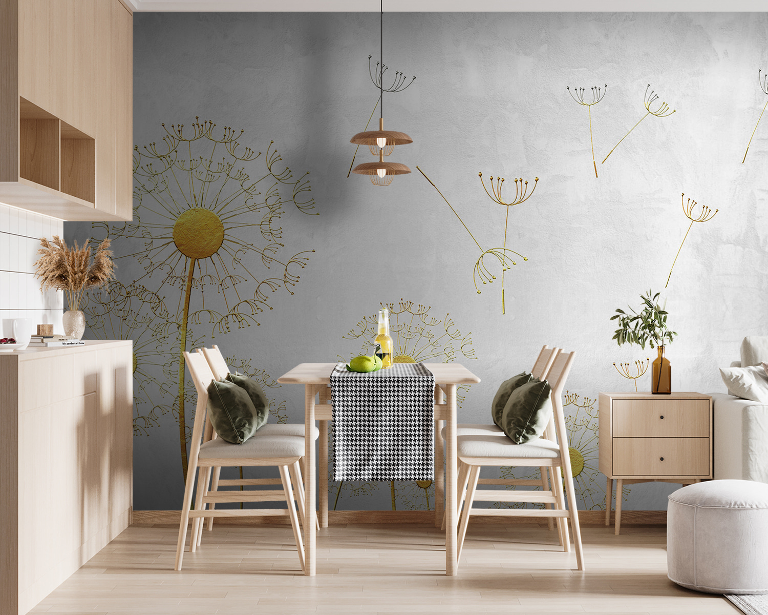 Yellow dandelions with seeds u38801pik119m - Yellow dandelions with seeds - tegory