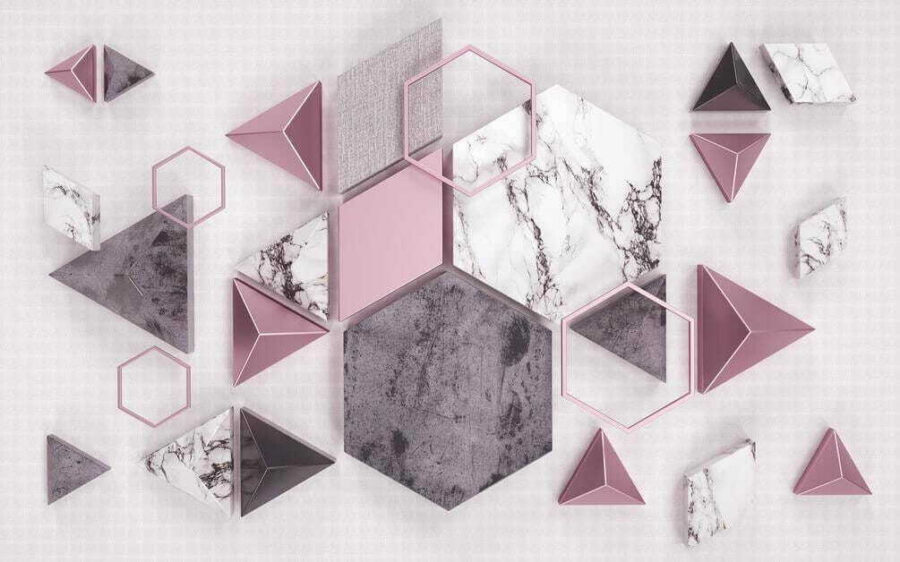 Group of geometric shapes