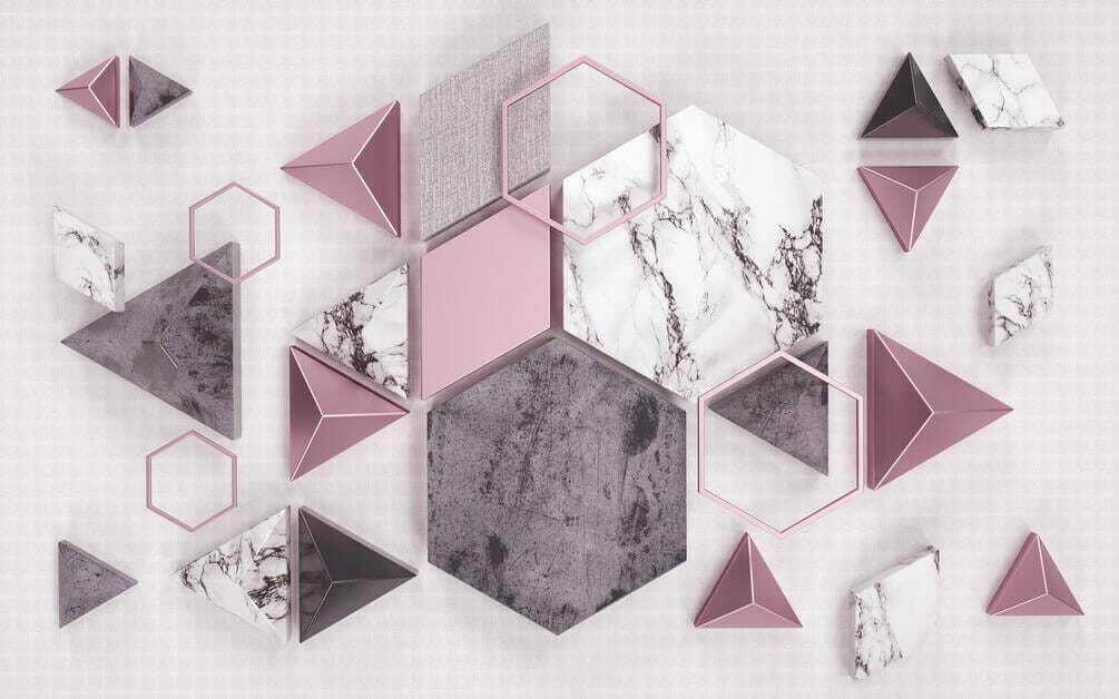 Group of geometric shapes Group of geometric shapes