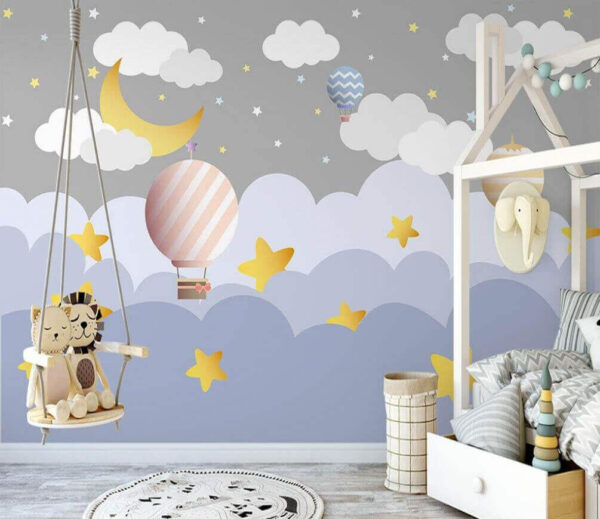 Group of hot air balloons in the sky Group of hot air balloons in the sky