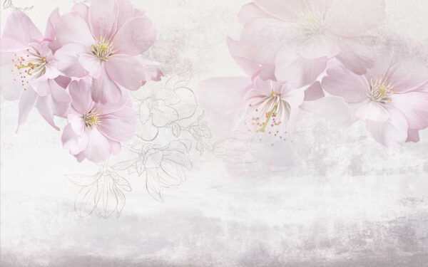 Delicate blossoms dancing in the breeze Delicate blossoms dancing in the breeze