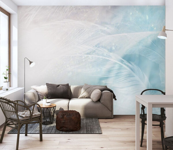 Delicate feathers in soft hues. Delicate feathers in soft hues.