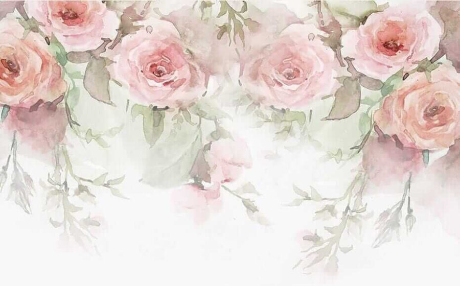 Group of pink flowers