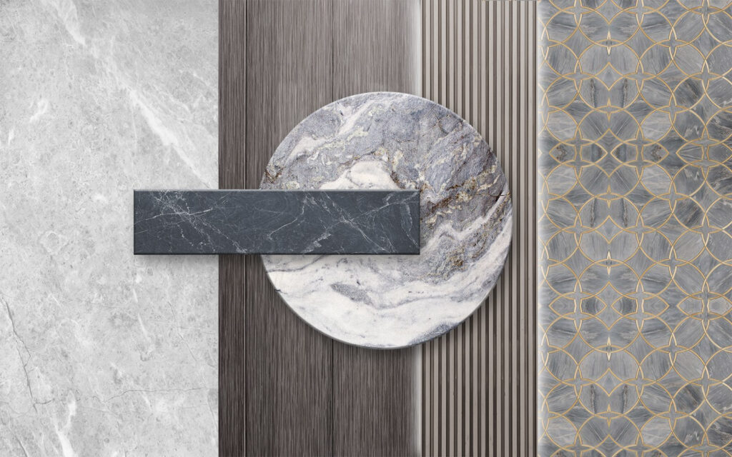 Elegant textures and patterns collide Elegant textures and patterns collide