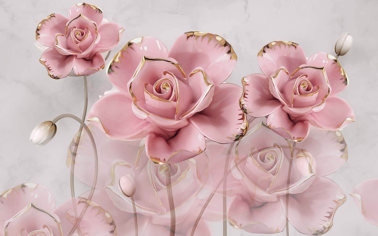Group of pink flowers u34215p - Group of pink flowers - tegory