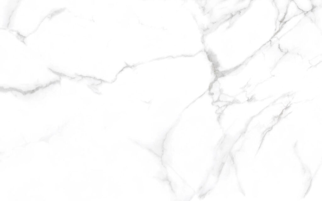 White marble surface with black veins White marble surface with black veins