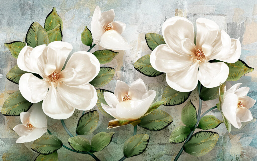 Delicate blossoms in soft hues Delicate blossoms in soft hues