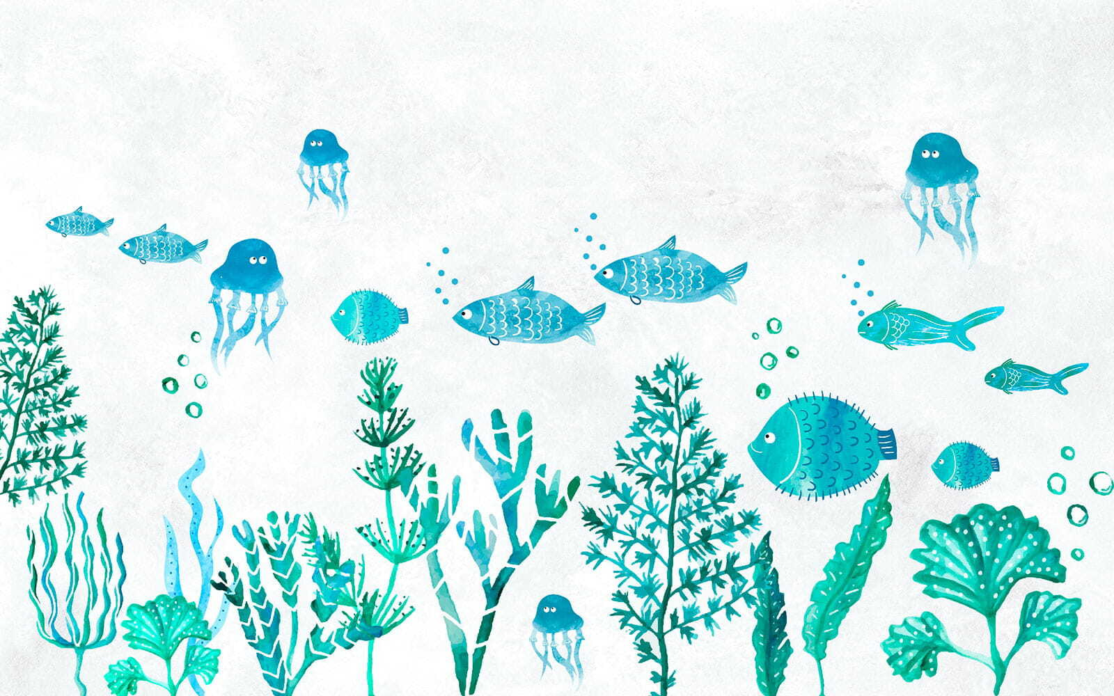 A group of fish and jellyfish u32524p - A group of fish and jellyfish - tegory