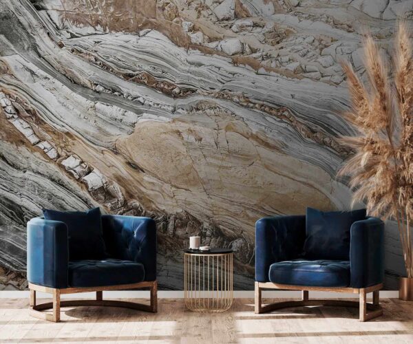 Striking patterns in natural stone Striking patterns in natural stone