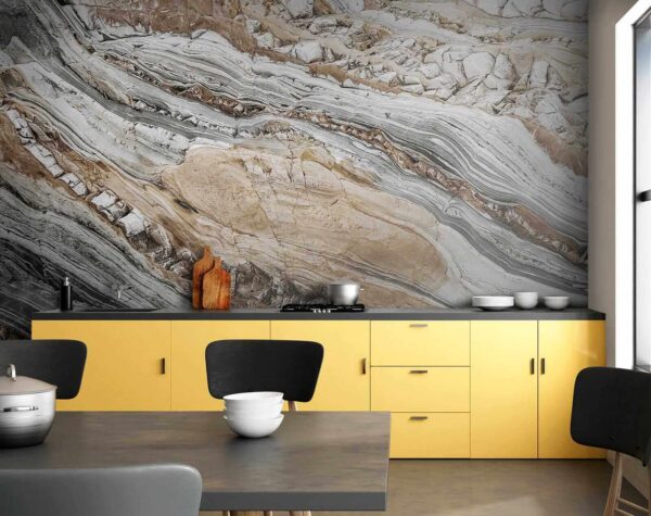 Striking patterns in natural stone Striking patterns in natural stone