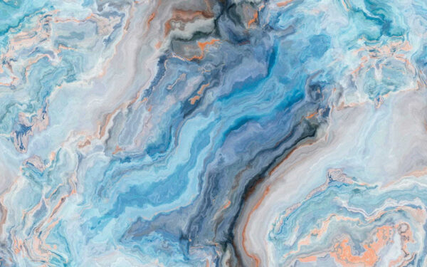 Dynamic patterns in calming blue hues. Dynamic patterns in calming blue hues.