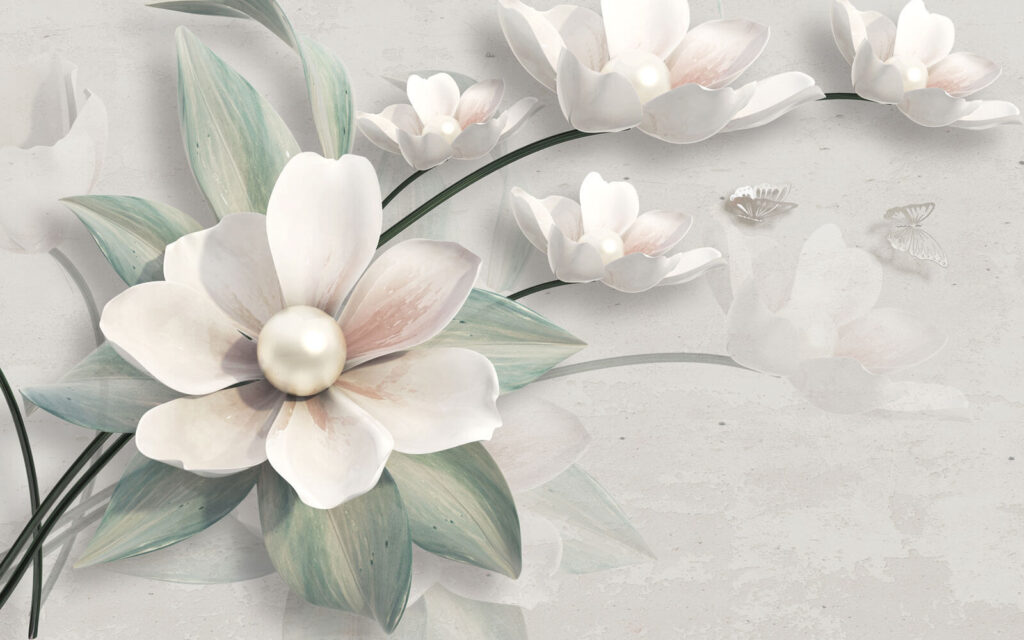 Delicate blooms with soft tones Delicate blooms with soft tones