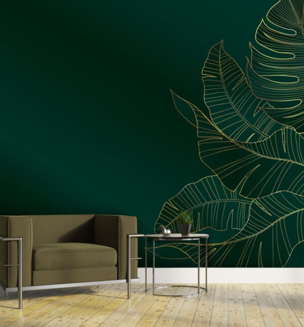 Elegant foliage on dark emerald backdrop. Elegant foliage on dark emerald backdrop.