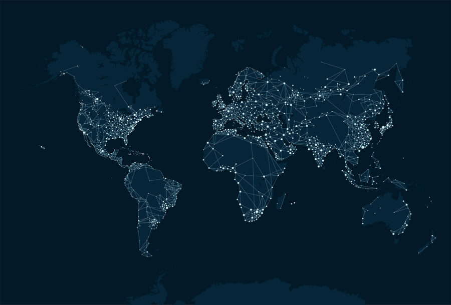 Map of the world
