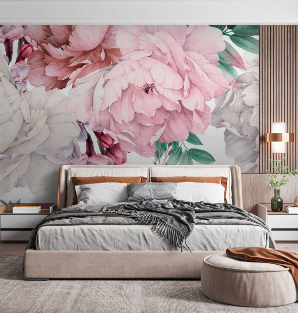 Colorful floral elegance in bloom Colorful floral elegance in bloom