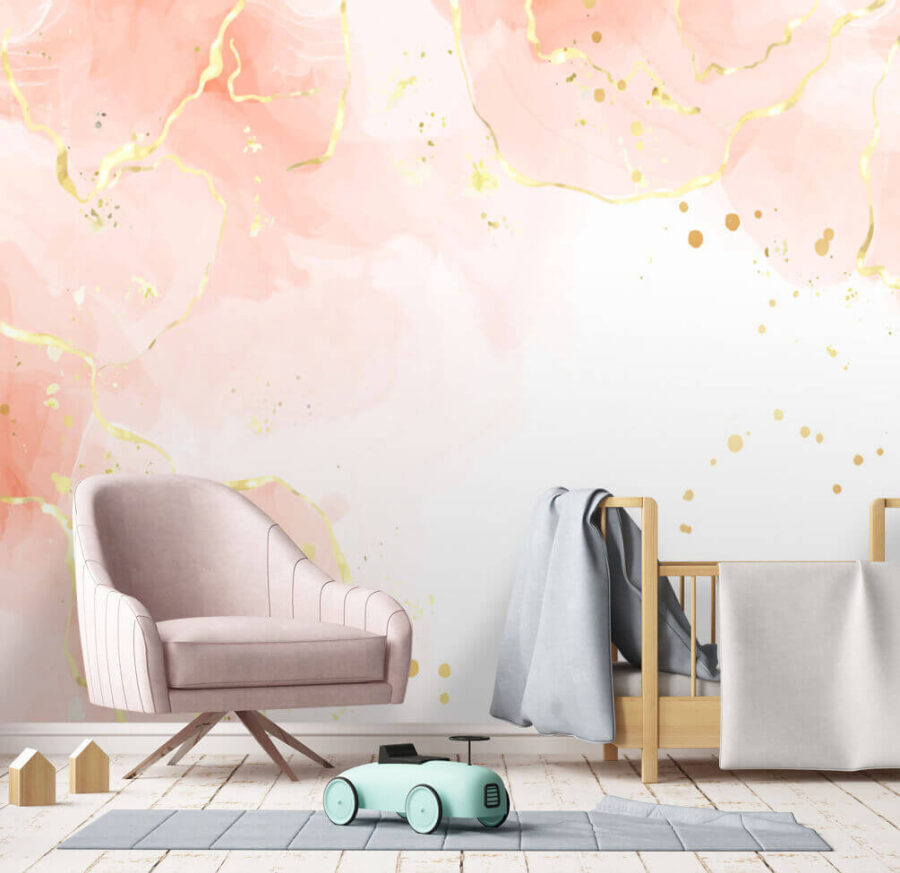 Soft hues and gentle textures blend.