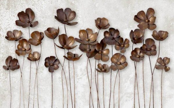 Group of brown flowers Group of brown flowers