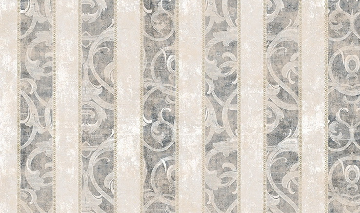 Wallpaper with a swirl design