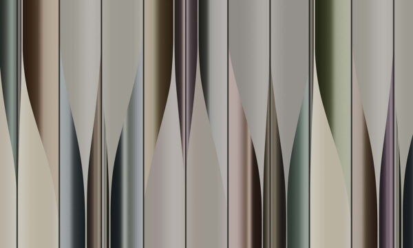 Elegant waves of muted colors Elegant waves of muted colors