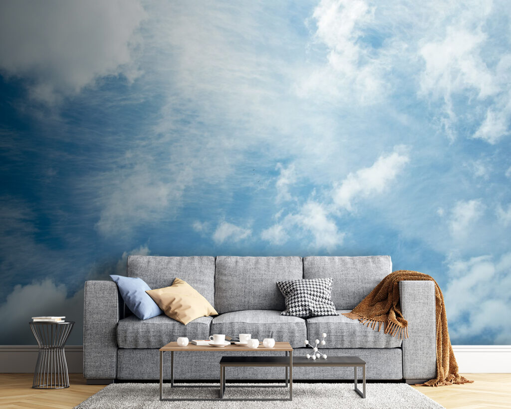 Blue sky with clouds Blue sky with clouds