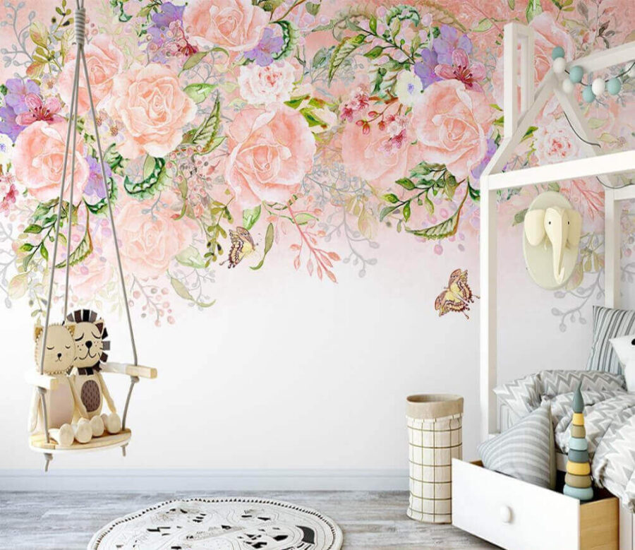 Beautiful florals with delicate hues