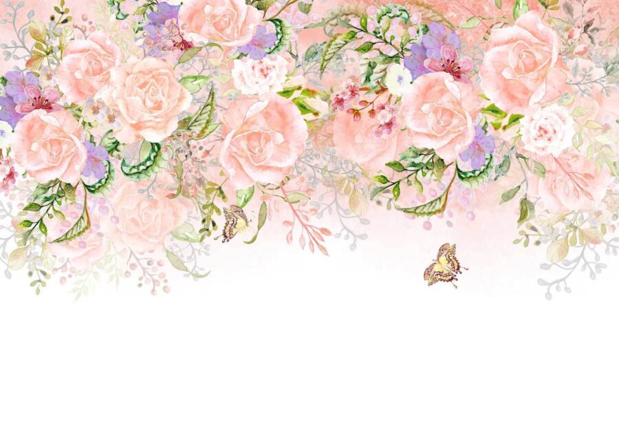 Beautiful florals with delicate hues