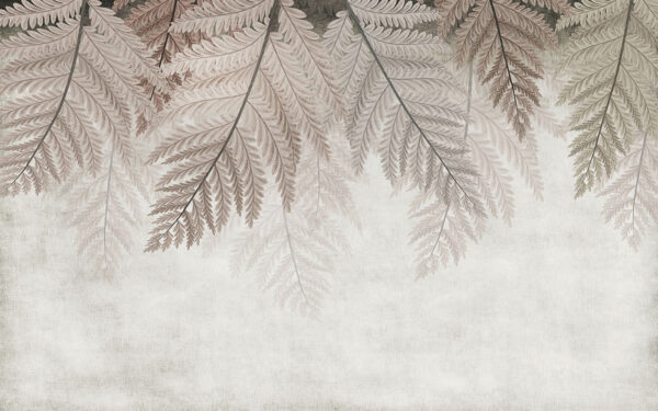Soft leaves on a subtle background Soft leaves on a subtle background