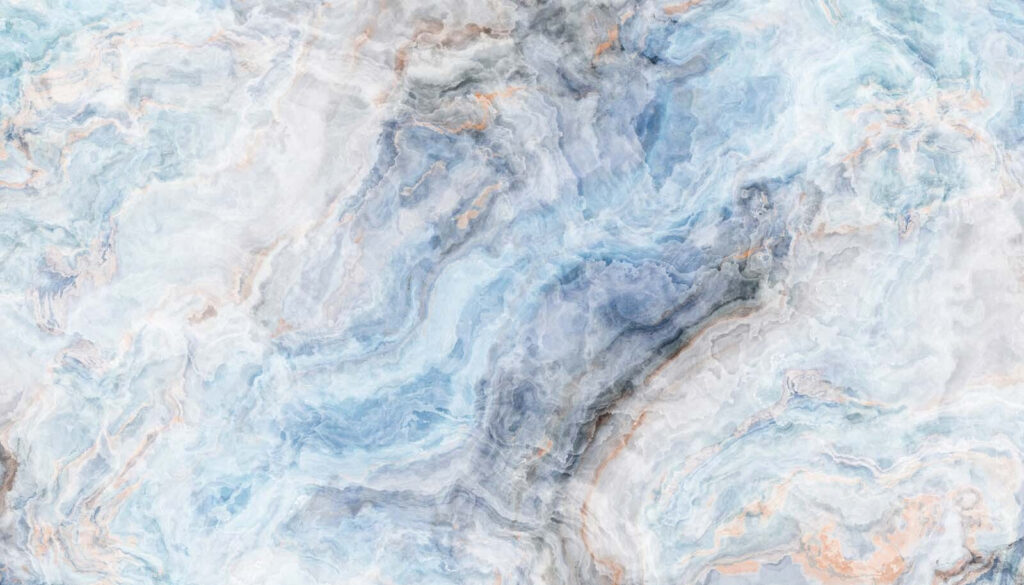 Fluid blues and soft, swirling textures. Fluid blues and soft, swirling textures.