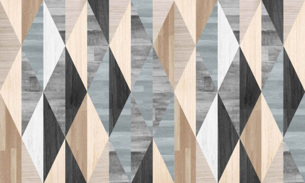 Pattern of wood and diamond shapes Pattern of wood and diamond shapes