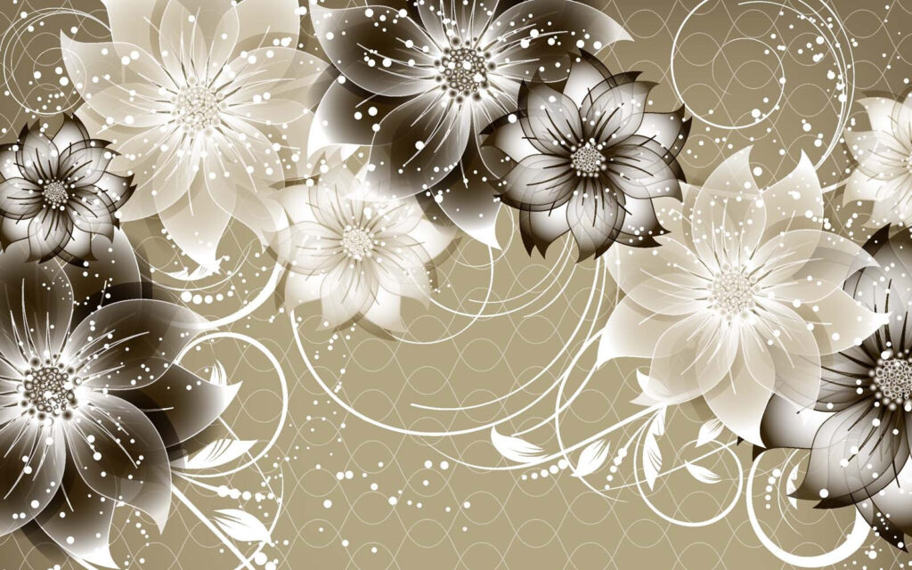 Elegant floral design with soft hues