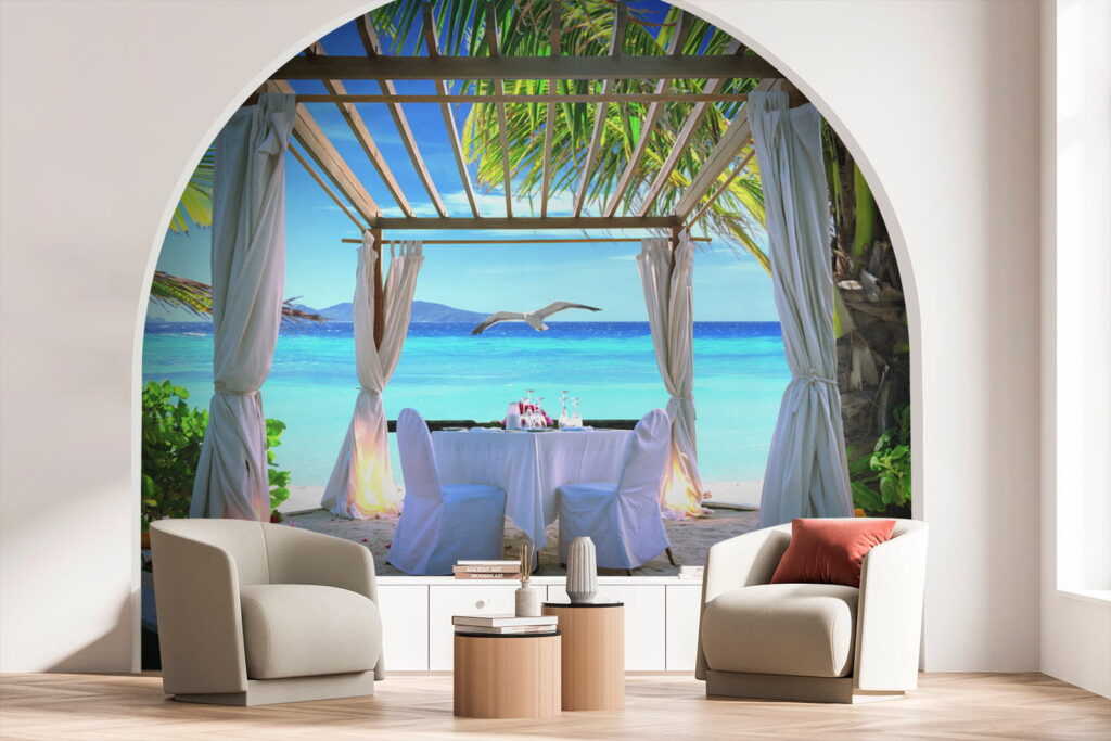 u13799pig1 1024x683 - Table set up on a beach - tegory