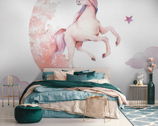 Unicorn on the moon Unicorn on the moon