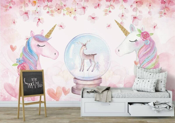 Unicorns and a snow globe u10707pir2 600x423 - Unicorns and a snow globe