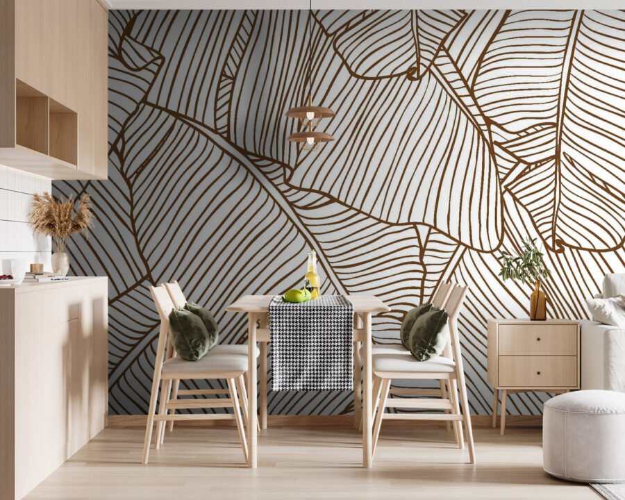 Natural patterns in elegant simplicity.