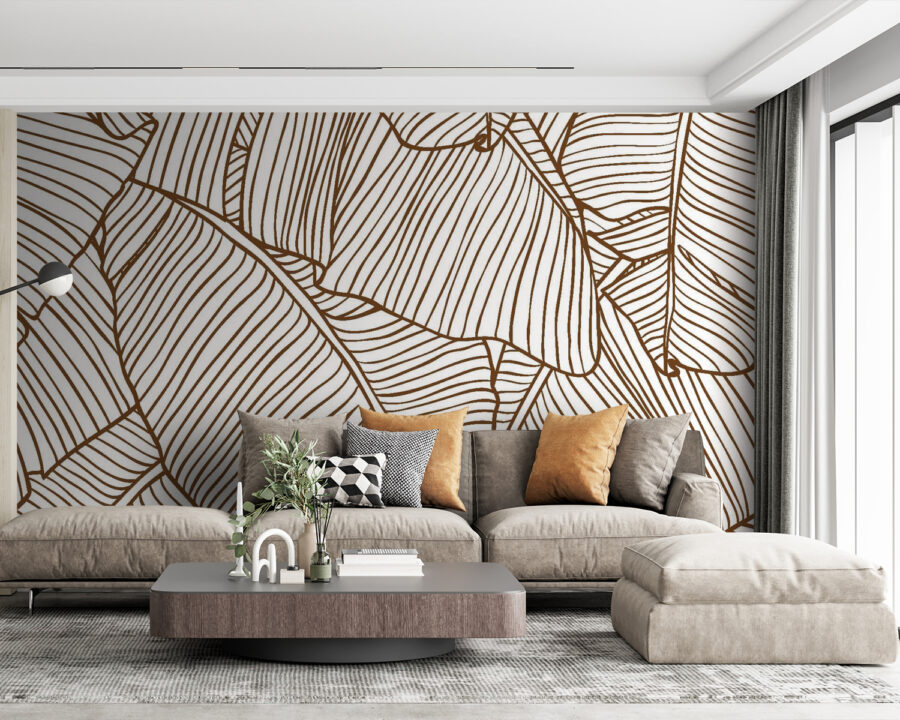 Natural patterns in elegant simplicity.