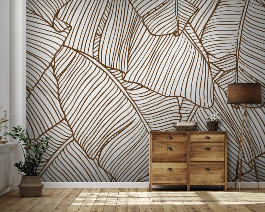Natural patterns in elegant simplicity.