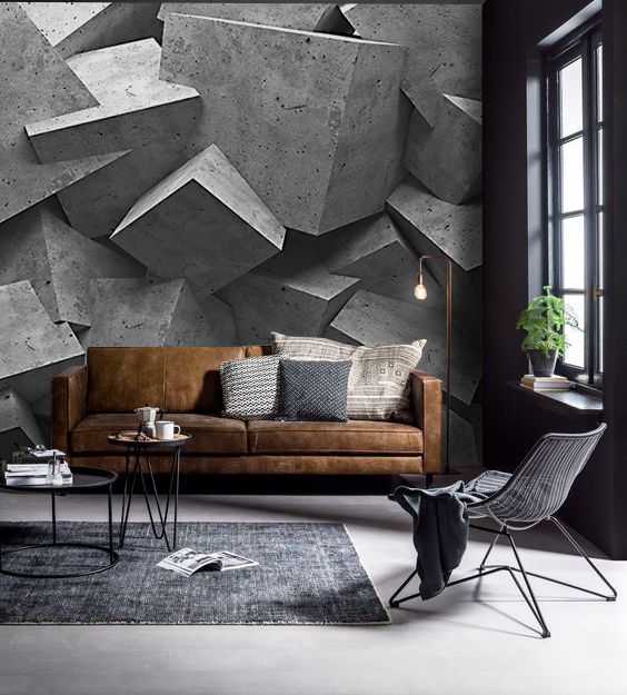 Pile of concrete blocks