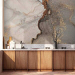 Wall murals Elegant abstract texture in soft tones