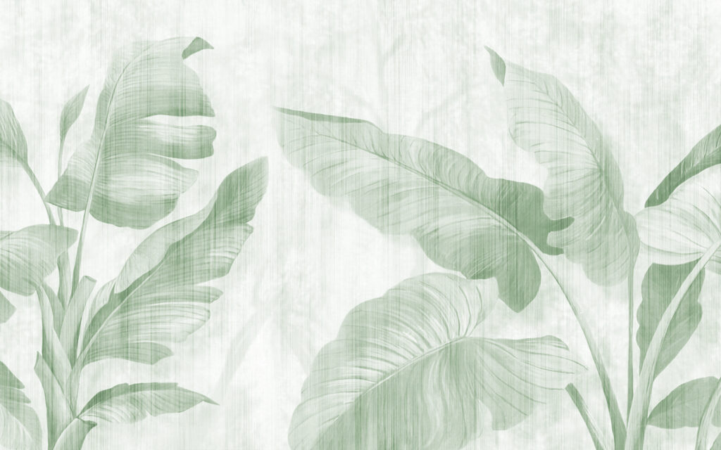 Lush leaves in soft green hues. Lush leaves in soft green hues.