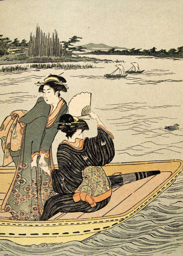 Group of women in a boat Group of women in a boat