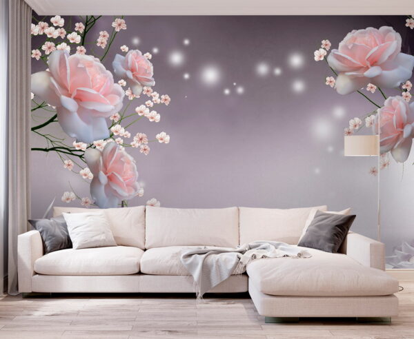 Pink flowers and white flowers u01045pig1 600x492 - Pink flowers and white flowers