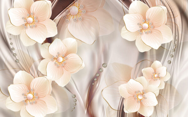 Delicate blooms against a soft backdrop Delicate blooms against a soft backdrop
