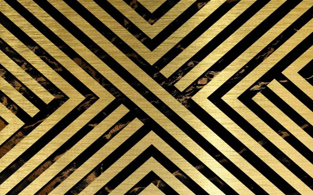 Dynamic geometric lines in contrast Dynamic geometric lines in contrast