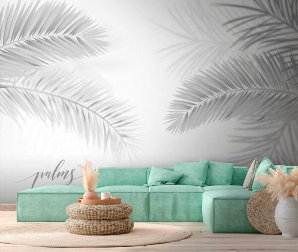 Group of palm leaves Group of palm leaves