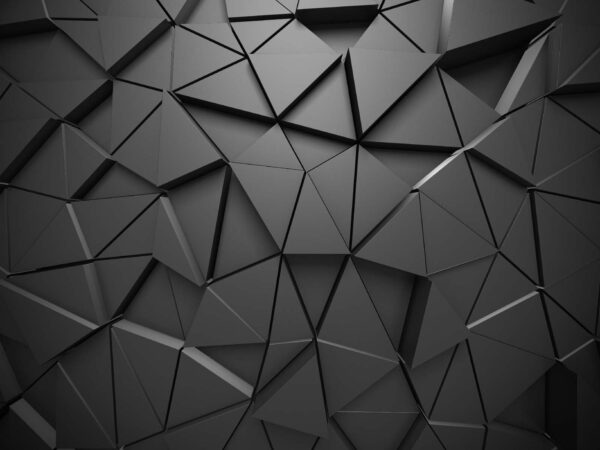 Black triangle pattern on a surface Black triangle pattern on a surface